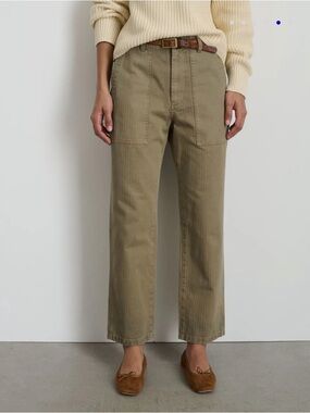 Alex Mill Straight-Leg Pants in Pebble